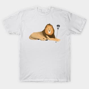 Lacrosse Lion T-Shirt